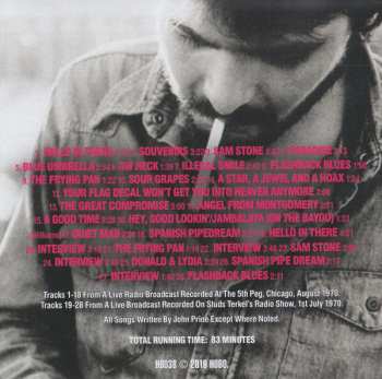 CD John Prine: Chicago '70