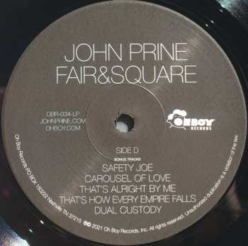 2LP John Prine: Fair & Square