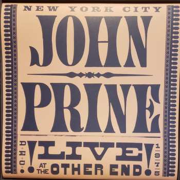 4LP/Caja John Prine: Live At The Other End Dec. 1975 LTD