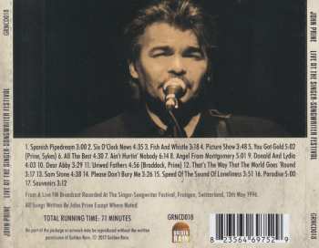 CD John Prine: Live At The Singer-Songwriter Festival