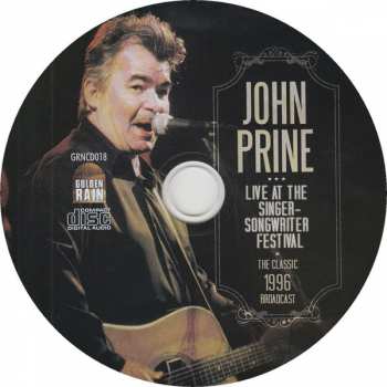 CD John Prine: Live At The Singer-Songwriter Festival