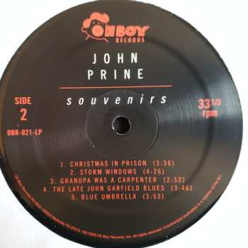 2LP John Prine: Souvenirs LTD