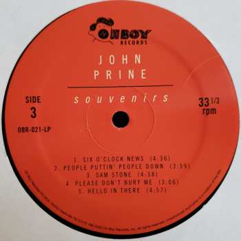 2LP John Prine: Souvenirs LTD