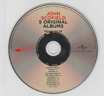 5CD/Caja John Scofield: 5 Original Albums