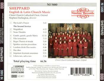 CD The Choir Of Christ Church Cathedral: English & Latin Church Music