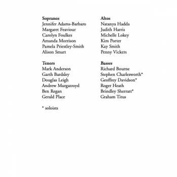 CD BBC Singers: The Crucifixion