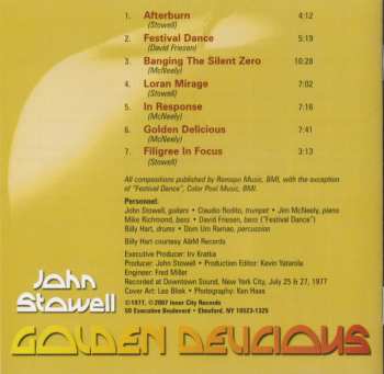 CD John Stowell: Golden Delicious