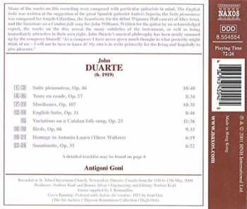 CD John W. Duarte: Guitar Music