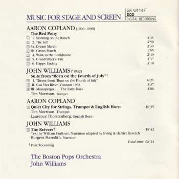 CD John Williams: Music For Stage And Screen