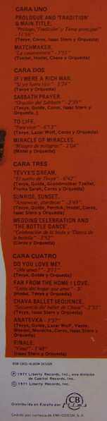 2LP John Williams: Fiddler On The Roof / El Violinista En El Tejado (Banda Sonora Original De La Película)