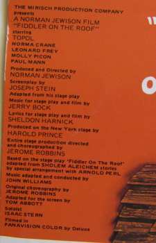 2LP John Williams: Fiddler On The Roof / El Violinista En El Tejado (Banda Sonora Original De La Película)