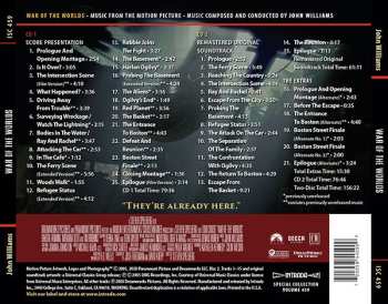2CD John Williams: War Of The Worlds (Music From The Motion Picture)