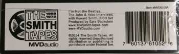 8CD/Caja John Lennon: I'm Not The Beatles: The John & Yoko Interviews with Howard Smith 1969-72