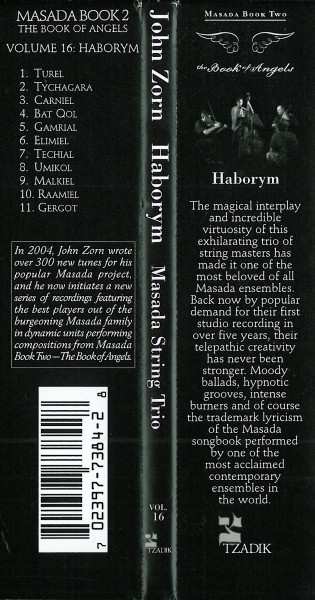CD John Zorn: Haborym (Book Of Angels Volume 16)
