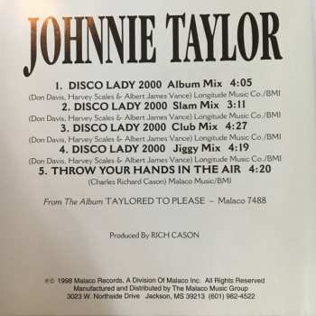CD Johnnie Taylor: Disco Lady 2000