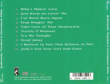 CD Johnnie Taylor: Johnnie Taylor's Greatest Hits Vol. I