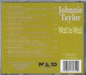 CD Johnnie Taylor: Wall To Wall