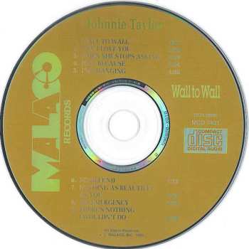 CD Johnnie Taylor: Wall To Wall