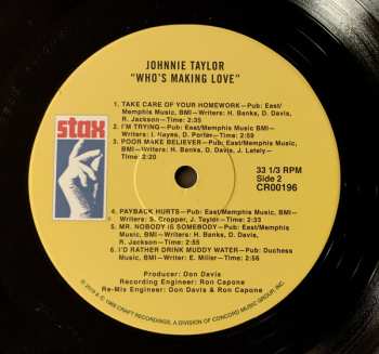 LP Johnnie Taylor: Who's Making Love