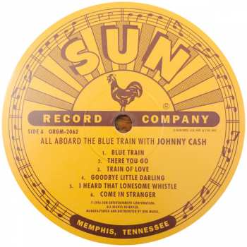 LP Johnny Cash: All Aboard The Blue Train