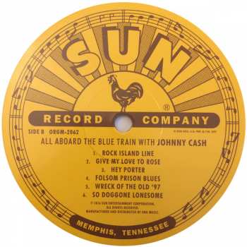 LP Johnny Cash: All Aboard The Blue Train