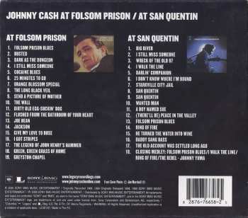 2CD/Caja Johnny Cash: At Folsom Prison / At San Quentin (The 2 Classic Prison Concerts)