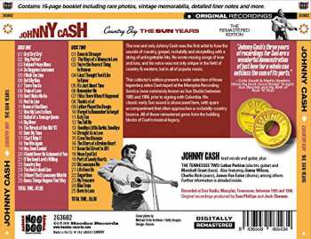 2CD Johnny Cash: Country Boy The Sun Years