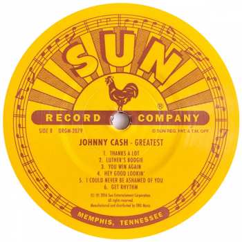 LP Johnny Cash: Greatest!