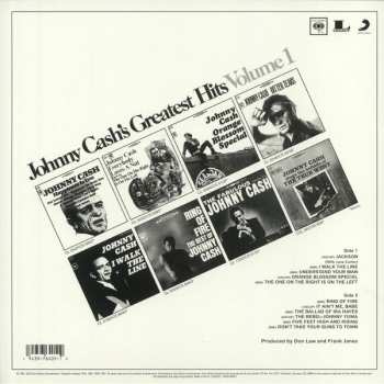 LP Johnny Cash: Greatest Hits Volume 1