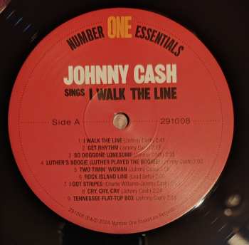 LP Johnny Cash: Johnny Cash Sings I Walk The Line