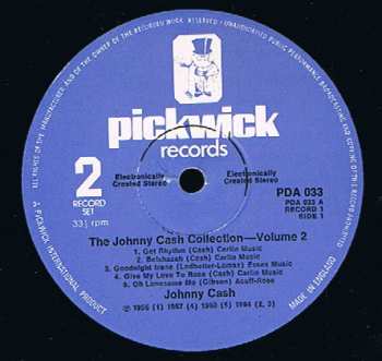 2LP Johnny Cash: The Johnny Cash Collection - Vol. 2