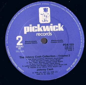 2LP Johnny Cash: The Johnny Cash Collection - Vol. 2