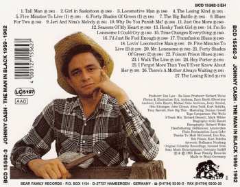 5CD/Caja Johnny Cash: The Man In Black • 1959-'62