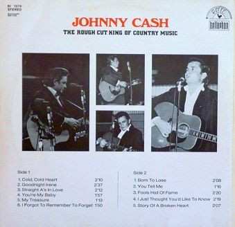 LP Johnny Cash: The Rough Cut King Of Country Music