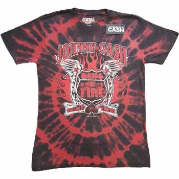 Merch Johnny Cash: Camiseta Ring Of Fire 