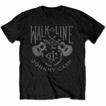 Merch Johnny Cash: Camiseta Walk The Line 
