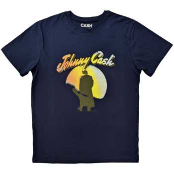 Mercancía Johnny Cash: Johnny Cash Unisex T-shirt: Walking Guitar (small) S