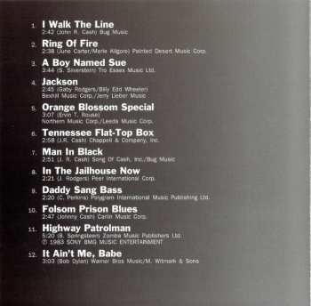3CD Johnny Cash: Walk The Line - The Very Best Of Johnny Cash