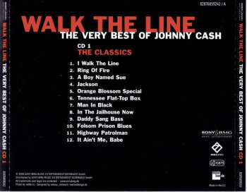 3CD Johnny Cash: Walk The Line - The Very Best Of Johnny Cash