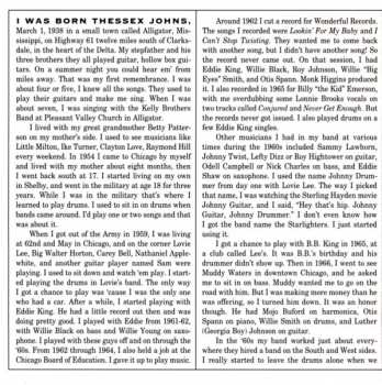 CD Johnny Drummer: It's So Nice