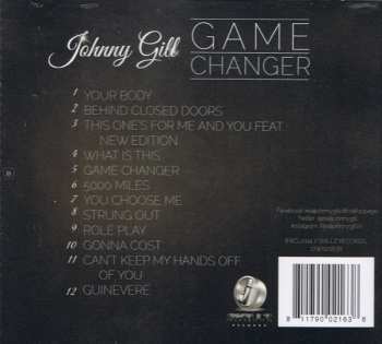 CD Johnny Gill: Game Changer