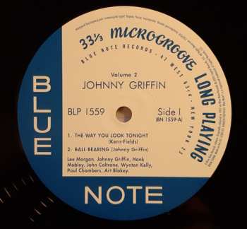LP Johnny Griffin: A Blowing Session