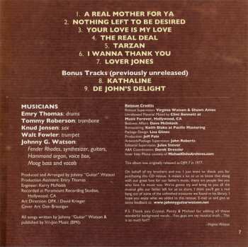 CD Johnny Guitar Watson: A Real Mother For Ya