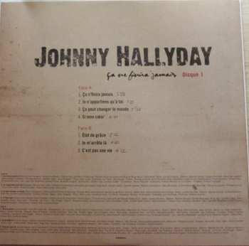 2LP Johnny Hallyday: Ça Ne Finira Jamais LTD | CLR