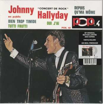 SP Johnny Hallyday: Concert De Rock En Public LTD | CLR