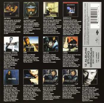 13CD/Caja Johnny Hallyday: L'essentiel Des Albums Studio Vol. II (1981 - 2005)