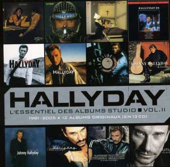 13CD/Caja Johnny Hallyday: L'essentiel Des Albums Studio Vol. II (1981 - 2005)