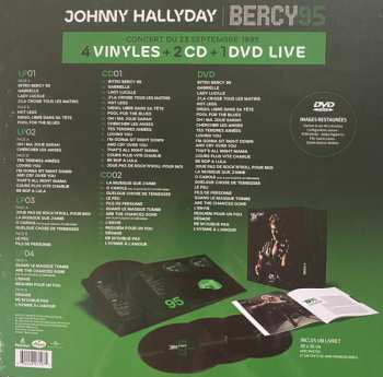 4LP/2CD/DVD/Caja Johnny Hallyday: Bercy 95 LTD