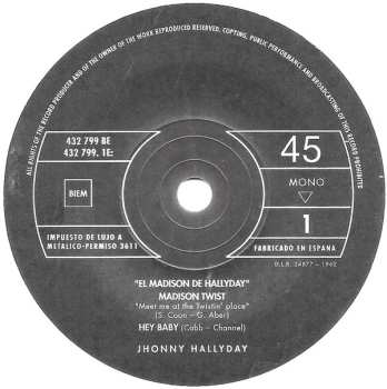 SP Johnny Hallyday: El Madison De Hallyday CLR | LTD | NUM