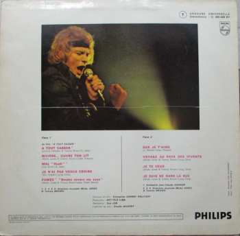 LP Johnny Hallyday: Que Je T'aime